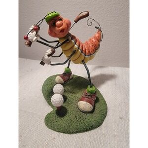 RARE DESIGN IMPRESSIONS " ACE DUFFER  SLICE" BUGS A GOLFING  FIGURINE   #13112